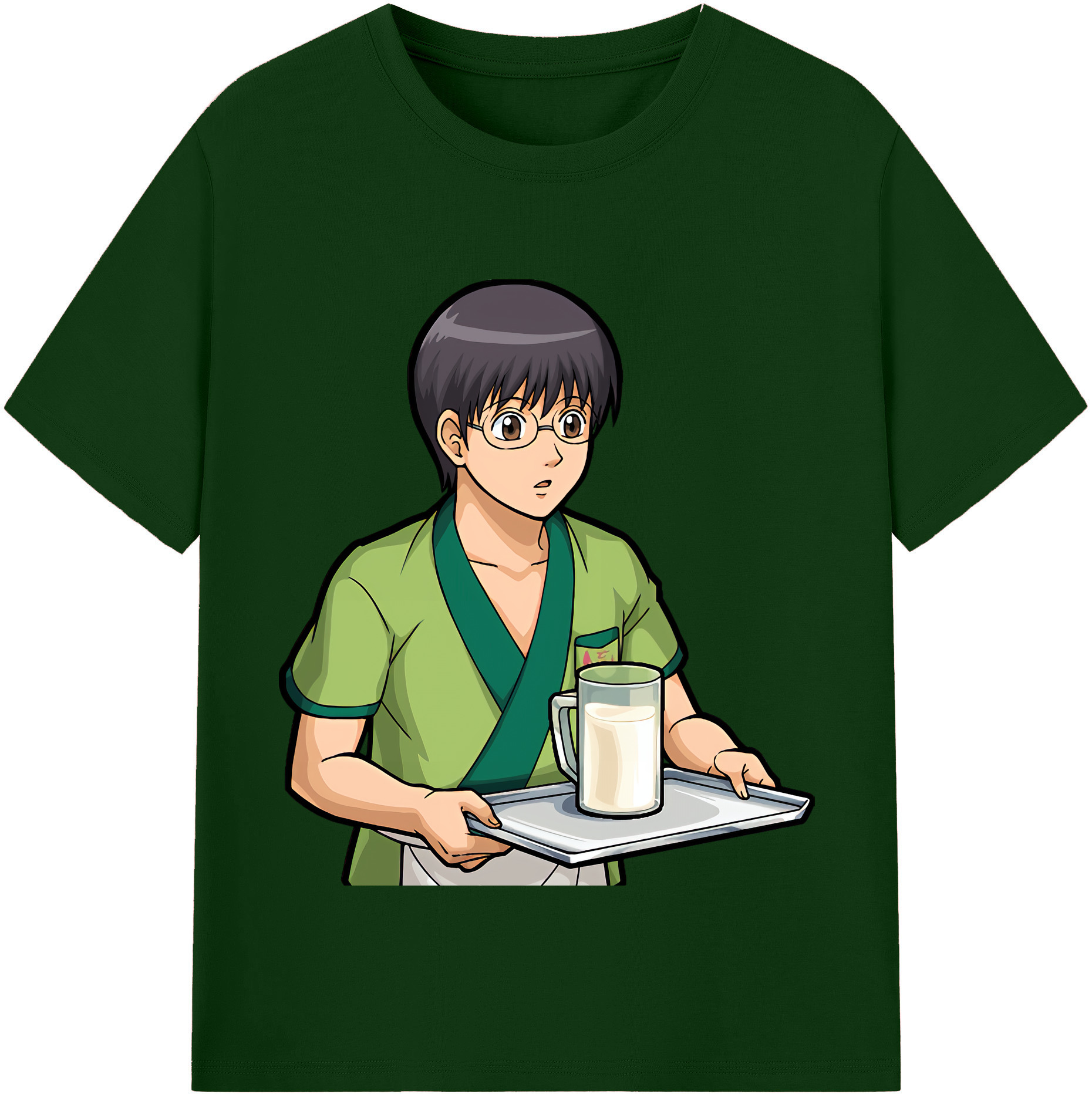 （画像用） ぎんたま 坂田銀時（さかたぎんとき） 神楽 志村新八（しむら しんぱち） GINTAMA Sakata Gintoki Kagura Shimura Shinpachi 綿100％半袖Tシャツ（フロントプリント）
